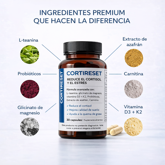 CORTISOL RESET | Tu aliado natural contra el insomnio y el exceso de cortisol