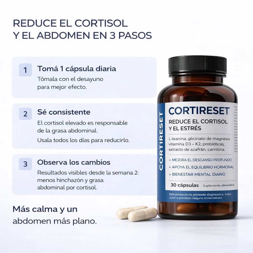 CORTISOL RESET | Tu aliado natural contra el insomnio y el exceso de cortisol