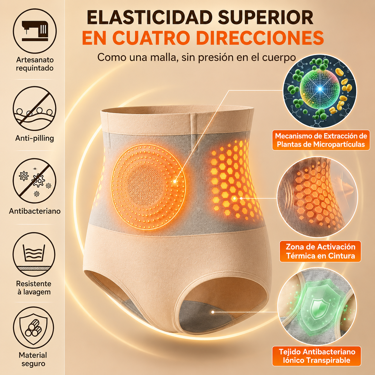 OFERTA ESPECIAL HOY (2x1) - Faja Moldeadora 360° | Cintura al Instante