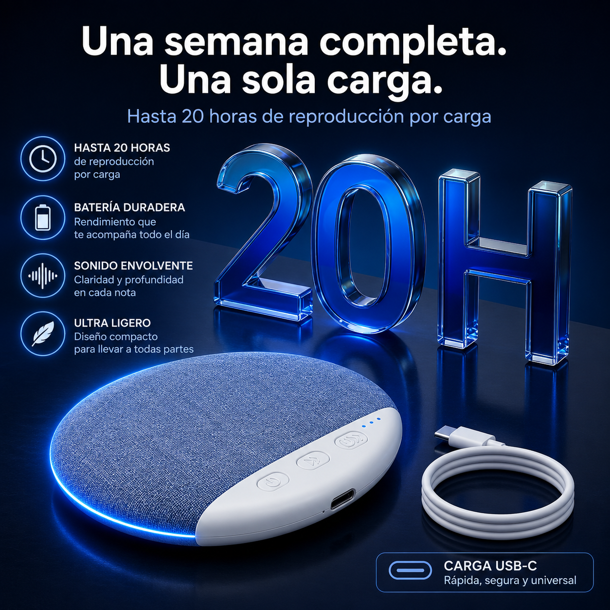 DreamWave™| Altavoz de almohada