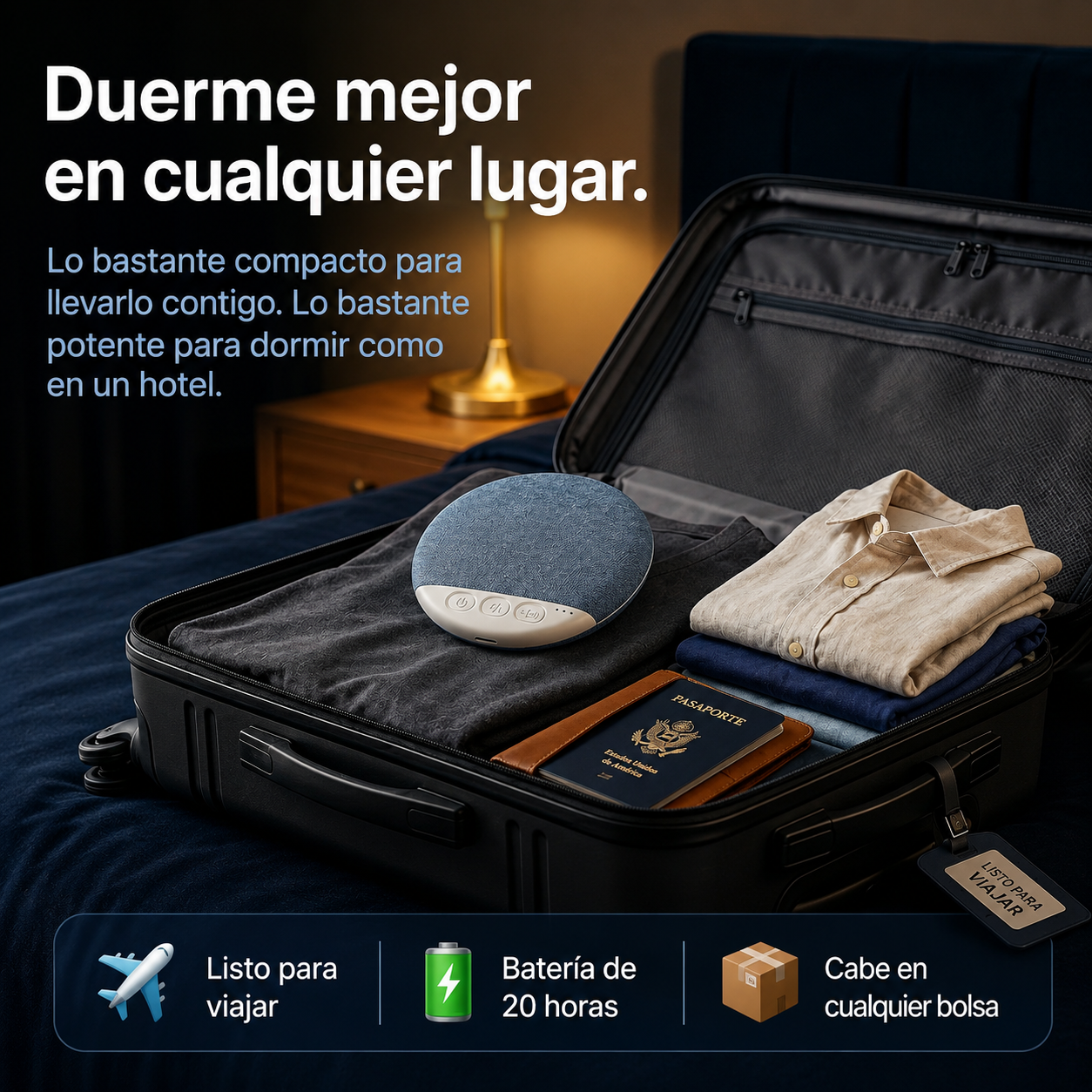 DreamWave™| Altavoz de almohada