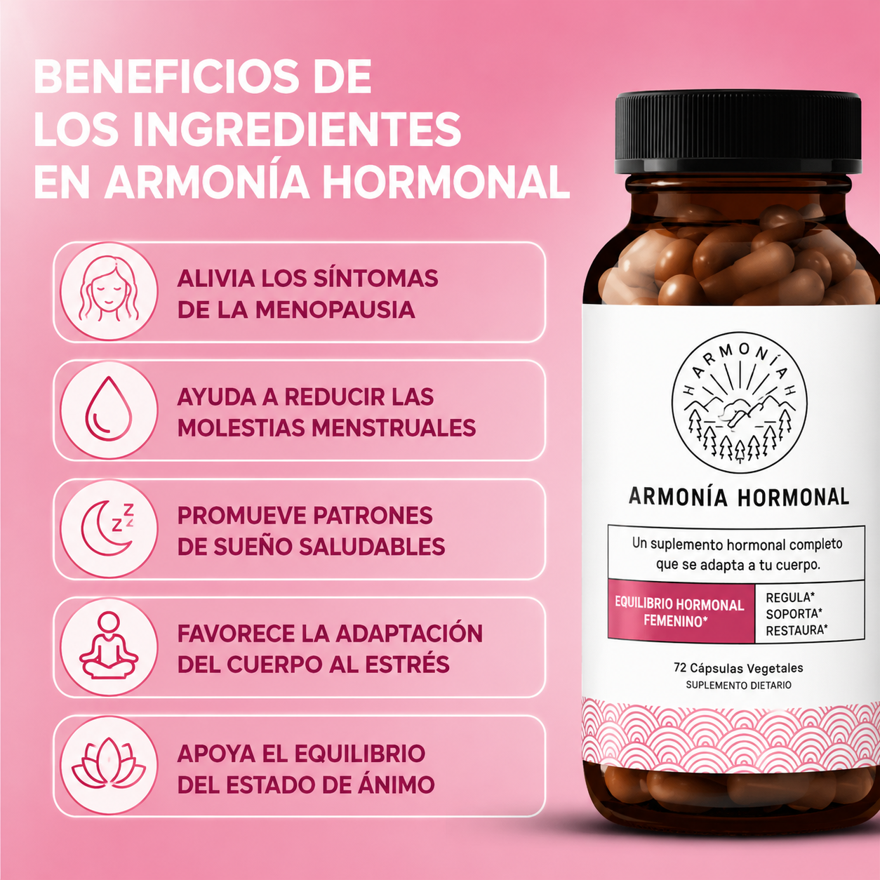 Hormone Harmony ™| Poderoso Suplemento