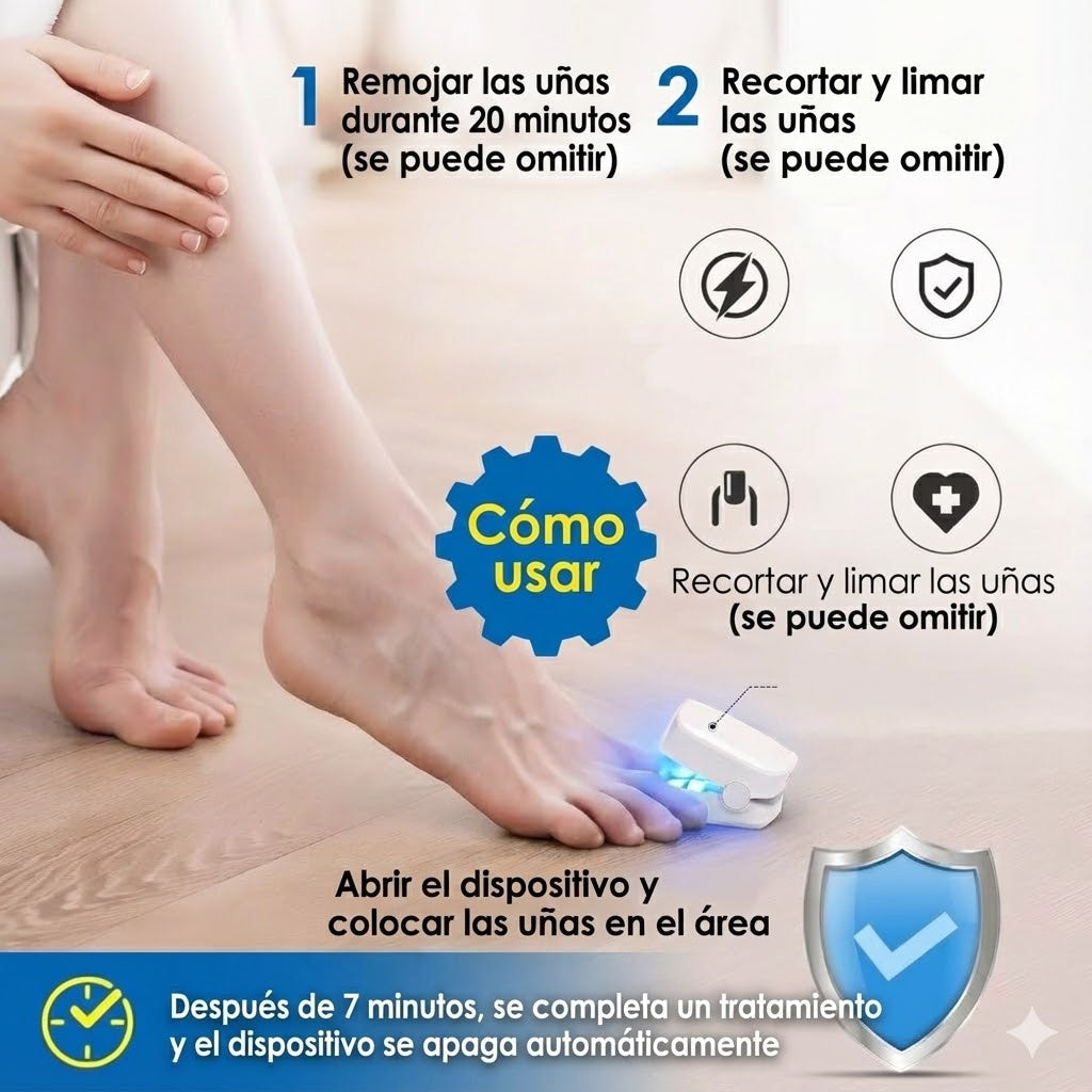 Youcare®|Láser elimina hongos